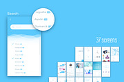 Flat UI Pack 1, an iPhone Mockup by Vectorminator (Thumbnail 17 of 20)