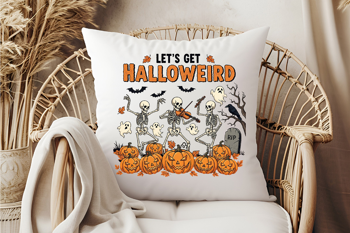 Let’s Get Halloweird Png,Halloween S, an Illustration by DreamCafeArt (Photo 6 of 7)
