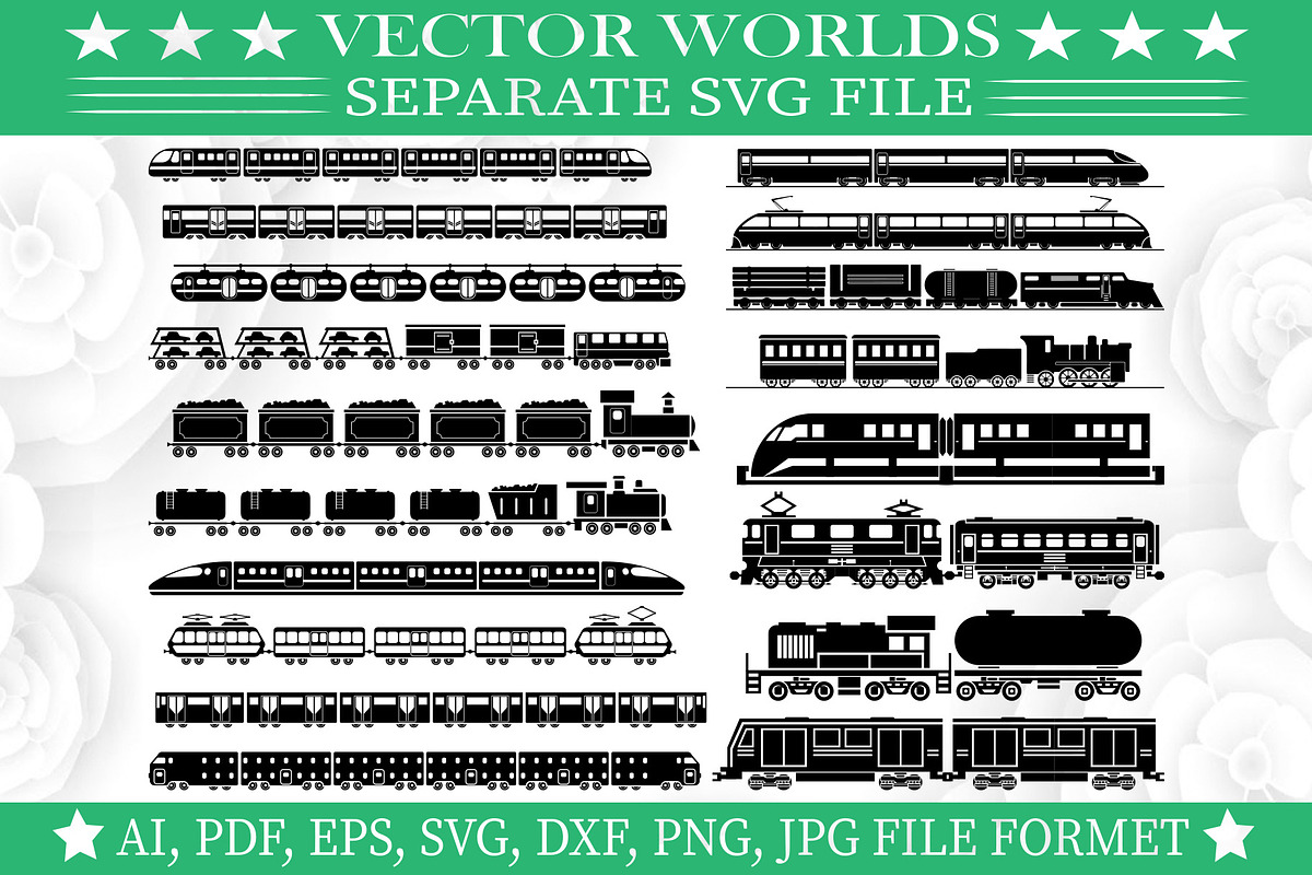 Train Compartment SVG, Train SVG, an Object Graphic by VectorWorlds