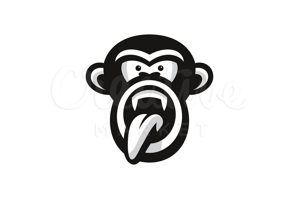 Black Monkey Logo, a Templates & Theme by nospacestore