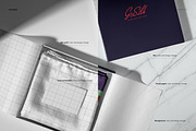 Habotai Silk Scarf with Box Mockup, a Hat Mockup by creatsy5 (Thumbnail 3 of 10)