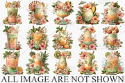 Whimsical Summer Tropical Drink PNG, an Illustration by Canvas Craft (Thumbnail 3 of 7)