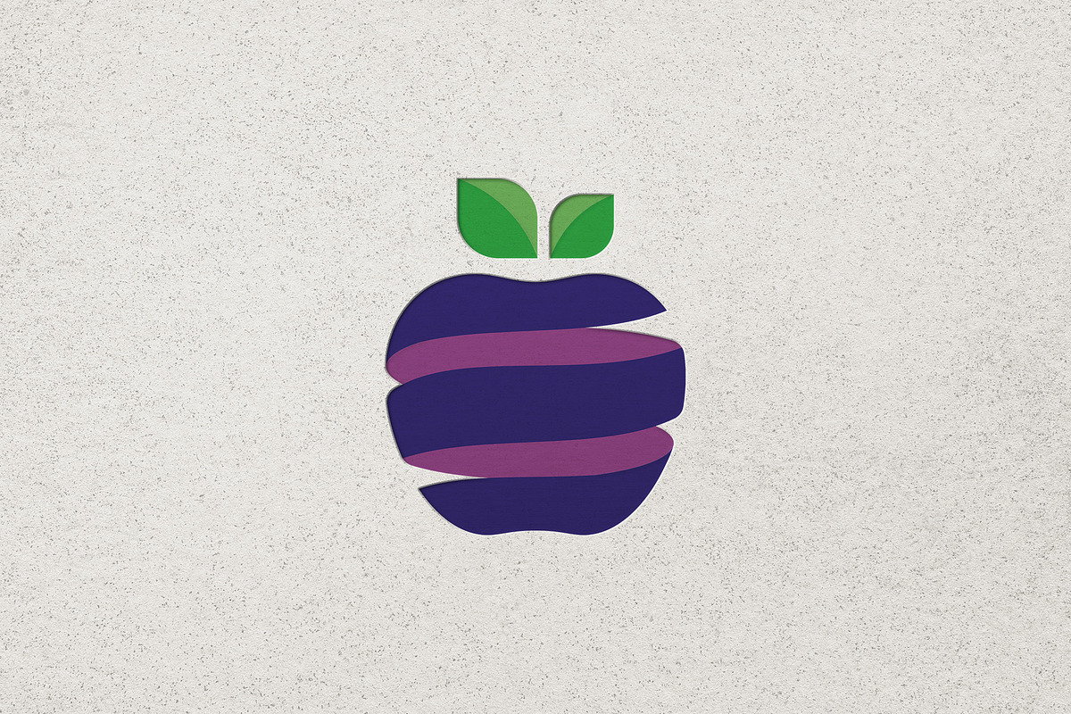 Modern Apple Fruit Logo, a Branding & Logo Template by Luxury Logos (Photo 4 of 4)