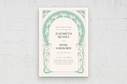 Vintage Wedding Invitation Template, an Invitation Template by BrandPacks (Thumbnail 4 of 6)