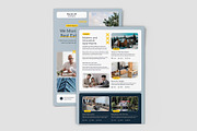 Realtor Estate Agency Flyer Template, a Flyer Template by artbart (Thumbnail 3 of 9)