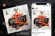 Flyer Whiskey Party, a Flyer Template by MonkeyBOX (Thumbnail 2 of 3)