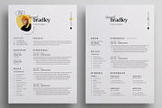 2 Resume/CV Bundle, a Resume Template by Reuix Studio (Thumbnail 4 of 11)