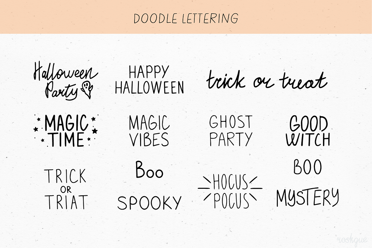 Happy Halloween - Magic Collection, a Seasonal Illustration by roskque (Photo 4 of 9)