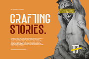 Rokga - Modern Branding Sans, a Sans Serif Font by Pandeka Studio (Thumbnail 3 of 8)