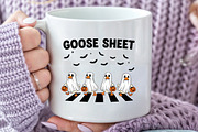 Funny Halloween Silly Goose Sheet, an Illustration by Black Bird Studio (Thumbnail 3 of 4)