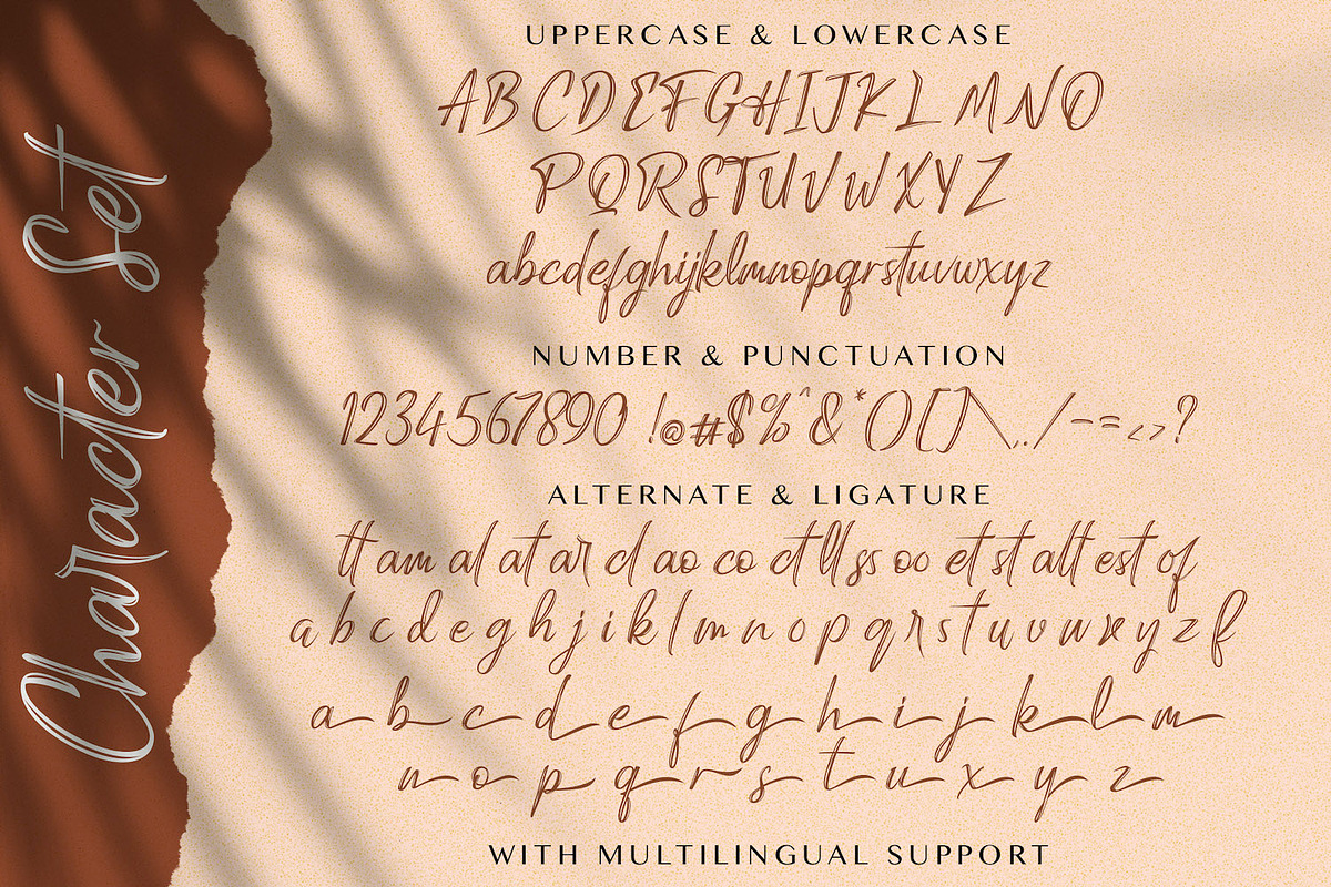Candy Qelling - Brush Script Font, a Script Font by StringLabs (Photo 8 of 9)