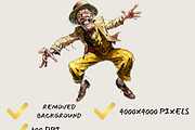 COMMEDIA DELL' ARTE CLIPART SET, a Person Illustration by Daring Digies (Thumbnail 7 of 8)