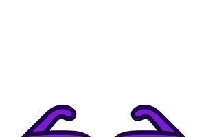 Glasses illustration isolated on tra, an Illustration by Dvoevnore photos