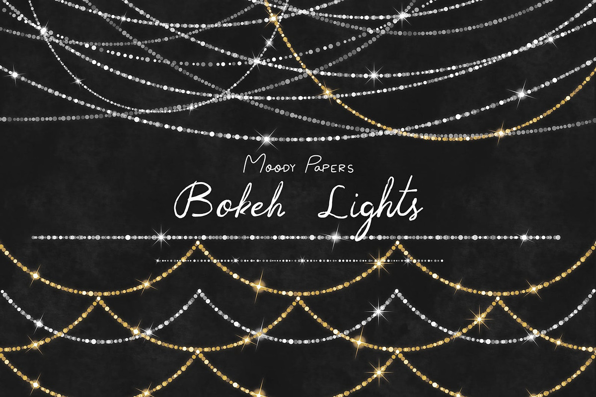 Bokeh Lights Graphics, an Illustration by MoodyPapers (Photo 1 of 3)