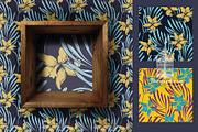 12JPG/EPS Tropical Seamless pattern, a Pattern Graphic by Theraphosath (Thumbnail 6 of 9)