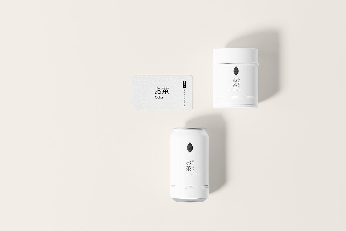 Ocha - Tea Branding Mockup Set, a Packaging Mockup by pmvch (Photo 14 of 14)