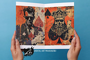 Whimsical Playing Card, Vintage Page, a Person Illustration by Digital Art Mahdiseño (Thumbnail 8 of 10)
