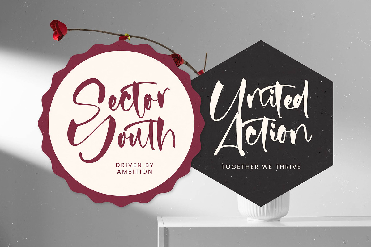 Fainter Bold Brush Font, a Script Font by stylishtype.co (Photo 12 of 20)