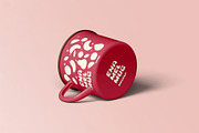 Enamel Mug Mock-up, a Cups & Container Mockup by zippypixelstudio (Thumbnail 2 of 13)