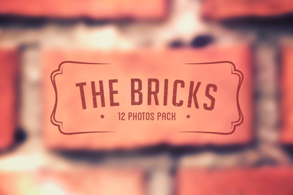 The Bricks - 12 blurred background, a Texture Graphic by Punto Photo (Photo 3 of 3)