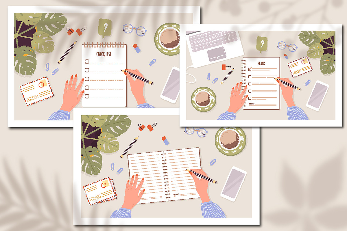 Planning Time collection, a Work Illustration by KeronnArt (Photo 2 of 8)