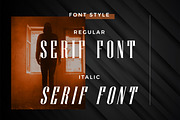 Fanfare - Serif font, a Serif Font by mahstudios (Thumbnail 2 of 8)