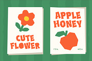 Bonfira - Bold Papercut Craft Font, a Handwritten Font by Typia Nesia (Thumbnail 5 of 10)