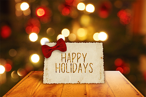 Christmas Day - Xmas Card Mock Up
