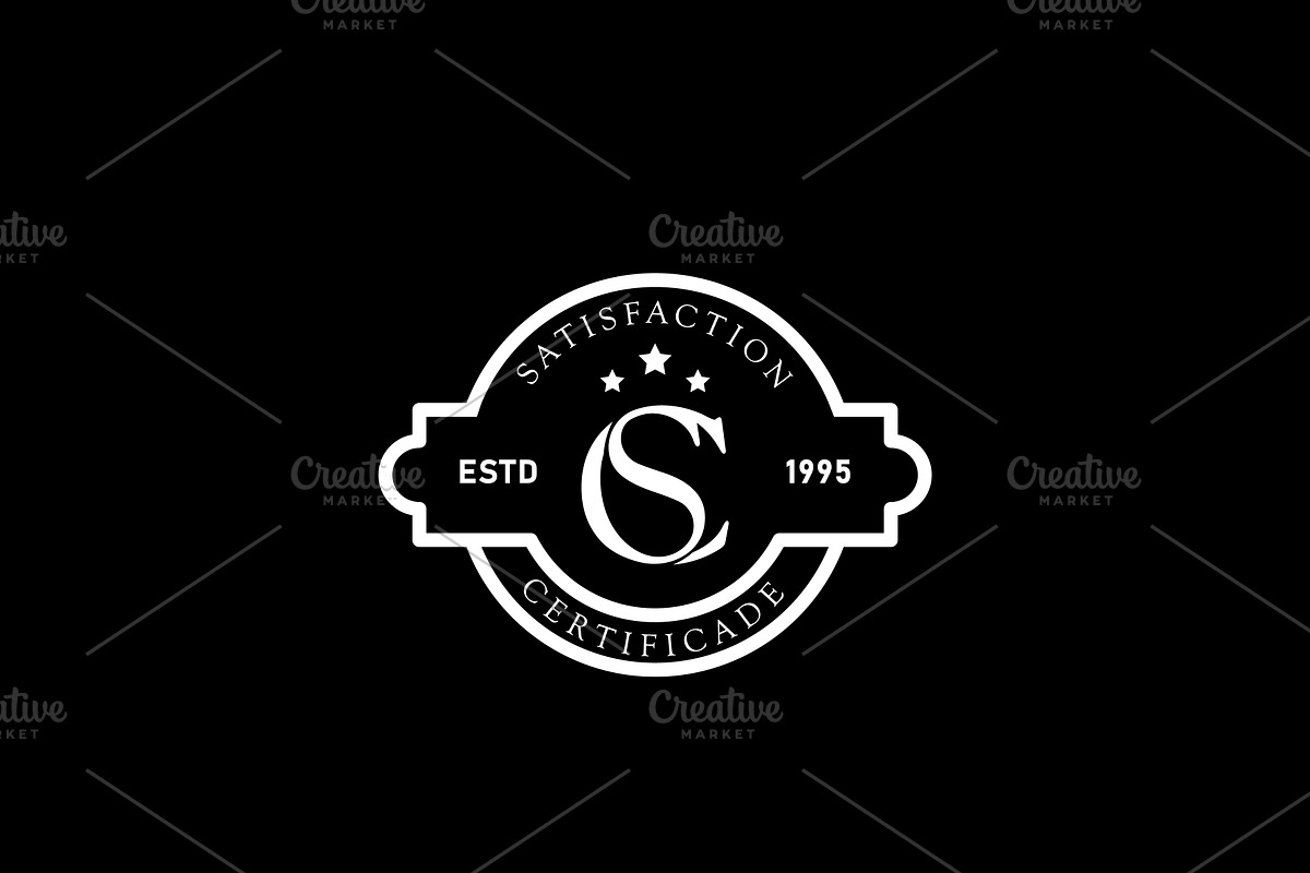 Satisfaction Certified Logo Design, a Branding & Logo Template by AlvinStd