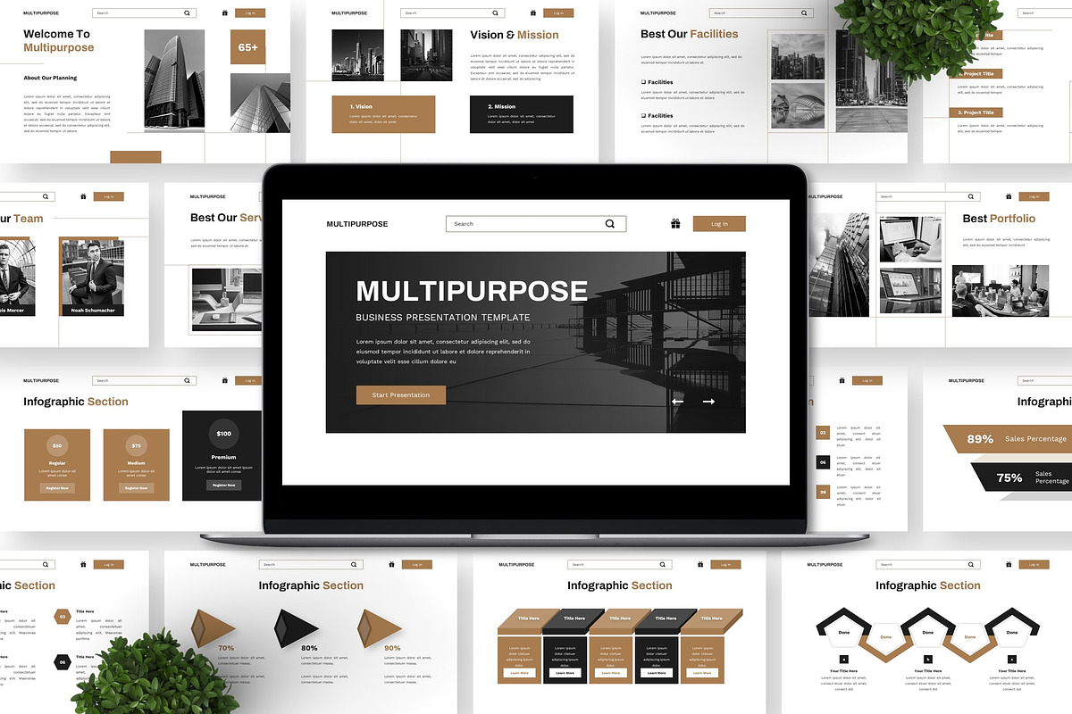 Multipurpose - Business Powerpoint, a Presentation Template by Deepslide Studio (Photo 6 of 6)