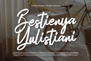 Bestienya Yulistiani - Brush Script, a Script Font by Variatype (Thumbnail 1 of 8)