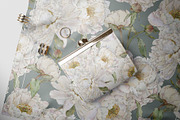 White Peonies Watercolor Collection, a Pattern Graphic by Alisa Fimen Design (Thumbnail 11 of 13)