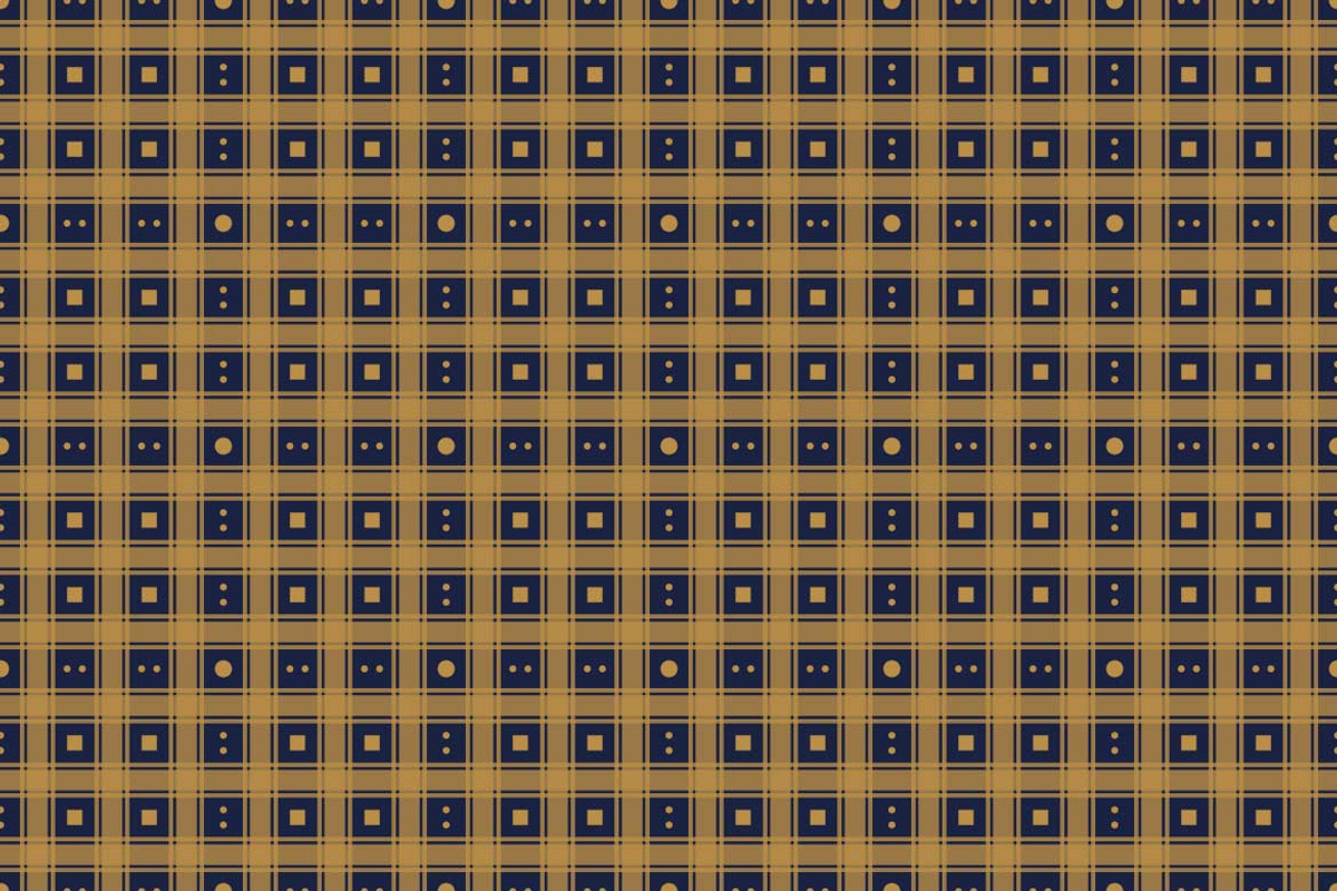 Plaid Geometric Seamless Pattern, a Pattern Graphic by Mightyfire