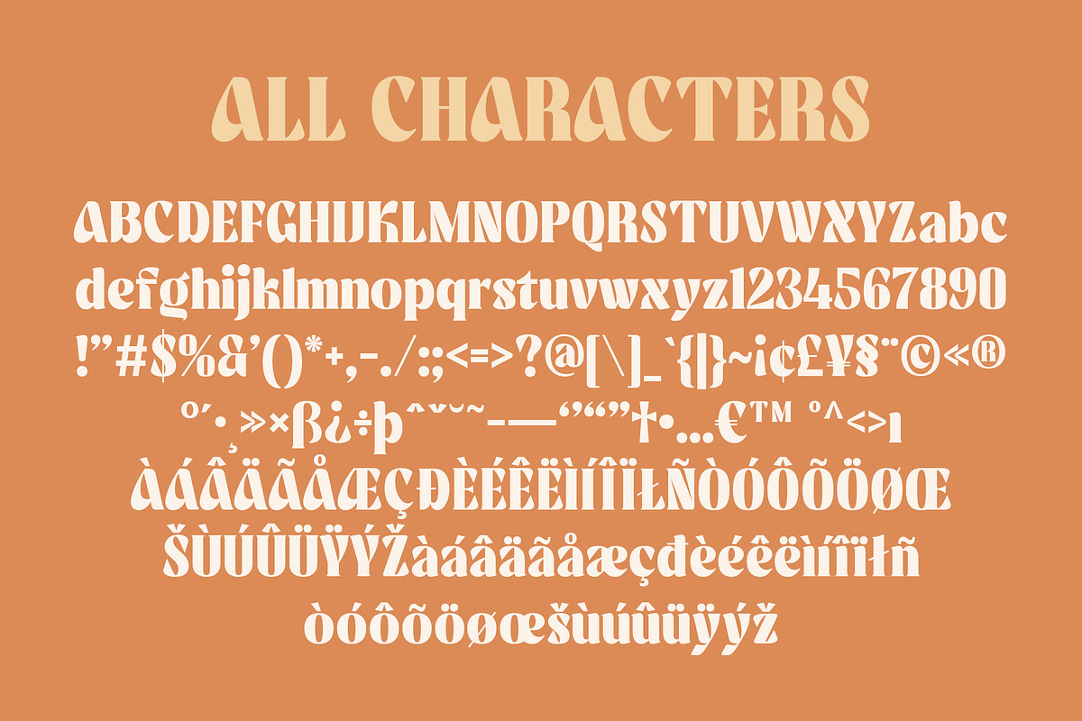 CS Alston – Bold Font, a Serif Font by Craft Supply Co. (Photo 8 of 8)