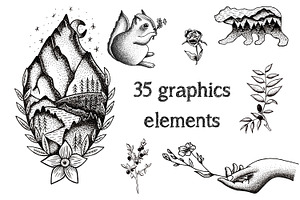 Graphic Illustration Set