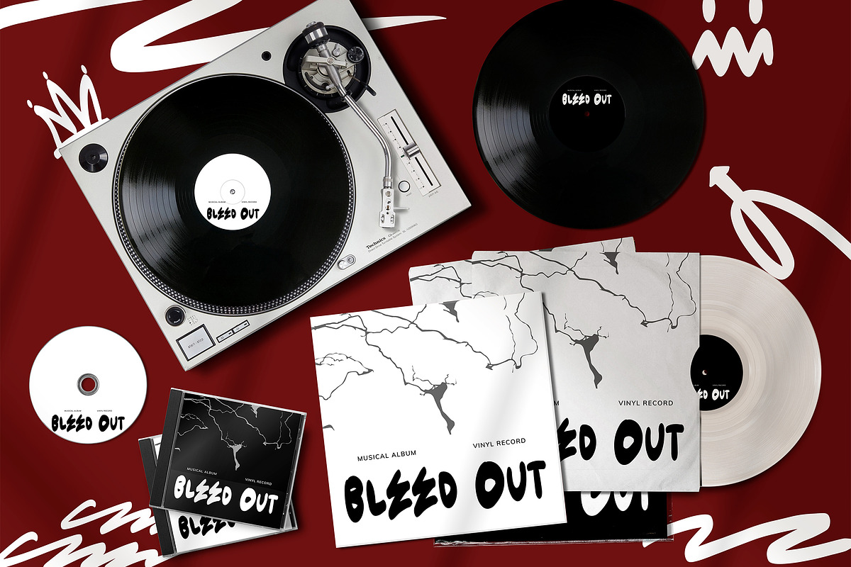Denverio – Graffiti Font & Swashes, a Sans Serif Font by Dm Studio (Photo 3 of 9)