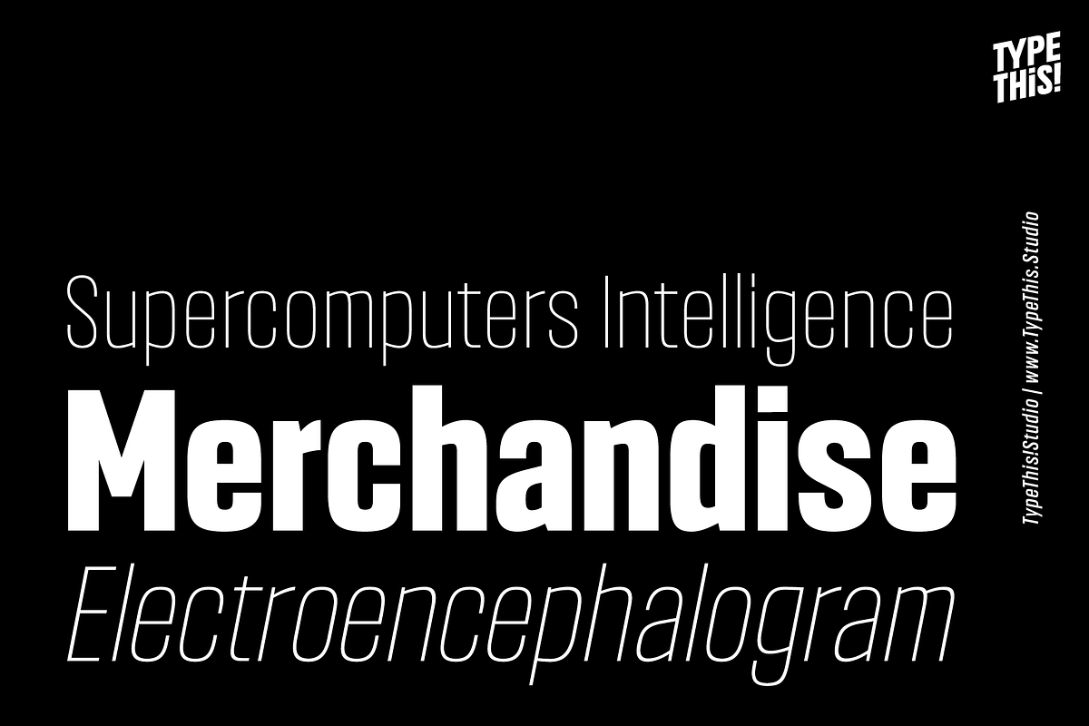 Headlines Core Edition, a Sans Serif Font by TypeThis!Studio (Photo 4 of 9)