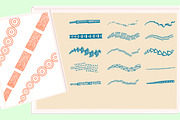 Boho brushes set with stamps, a Brush Add-On by Big Bundles Shop (Thumbnail 11 of 32)