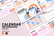 Calendar Infographic, a Presentation Template by Mighty-Slide (Thumbnail 1 of 7)
