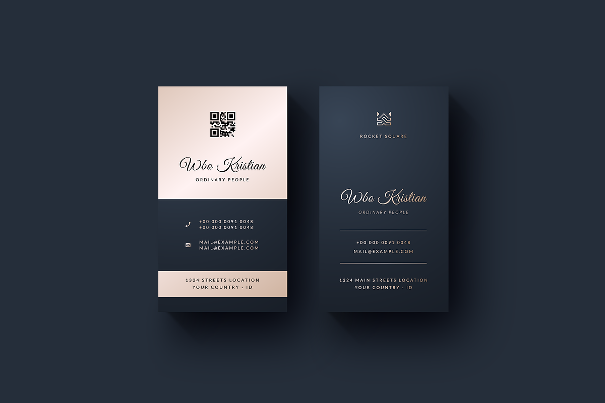 Meridian Business Card - 5 Bundles, a Business Card Template by Ctrl space studio (Photo 4 of 9)