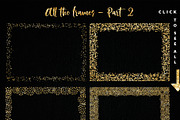 Glitter Photo Overlay Frames Borders, a Texture Graphic by Nifty Template Studio (Thumbnail 4 of 12)