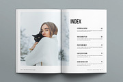 Winter Fashion Lookbook Template, a Magazine Template by E-Type (Thumbnail 2 of 7)