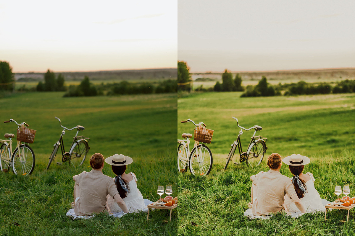10 COTTAGE CORE LIGHTROOM PRESETS, an Action Add-On by Emma Kate Creative (Photo 3 of 10)