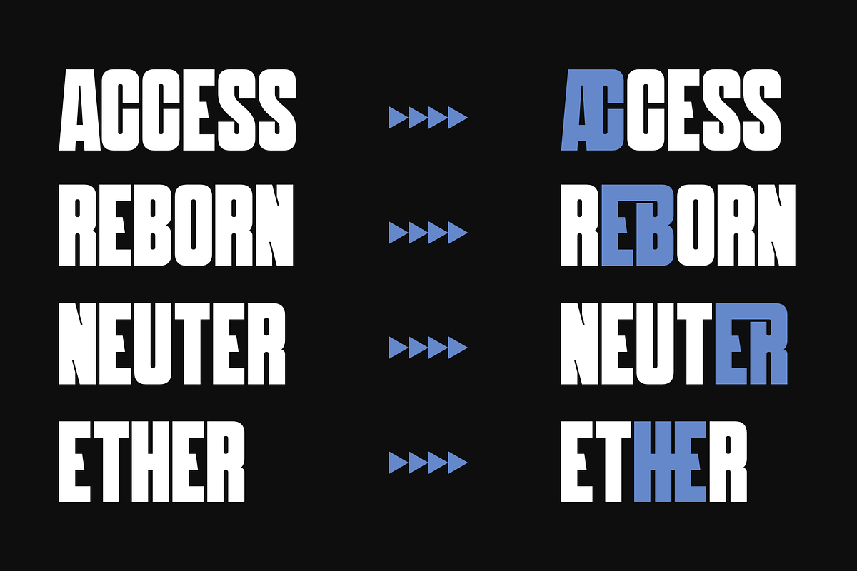 Mertto Modern - Bold Extrude Logo, a Sans Serif Font by Nirmana Visual (Photo 11 of 17)