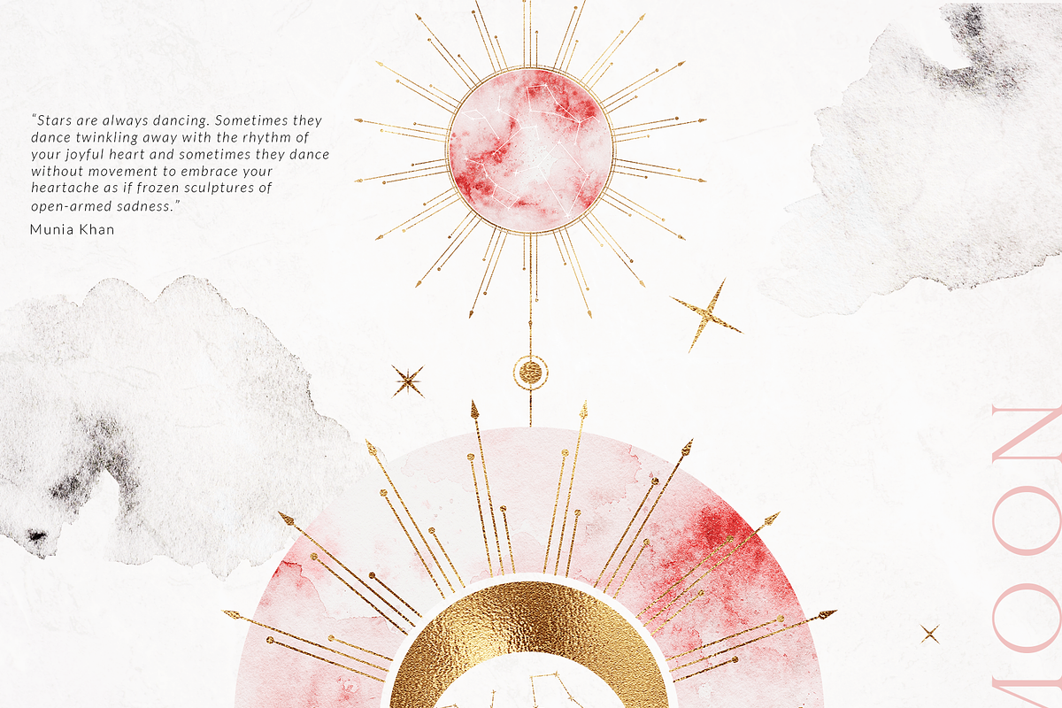 Gentle cosmos - celestial collection, a Texture Illustration by Pamyatka Shop (Photo 5 of 20)