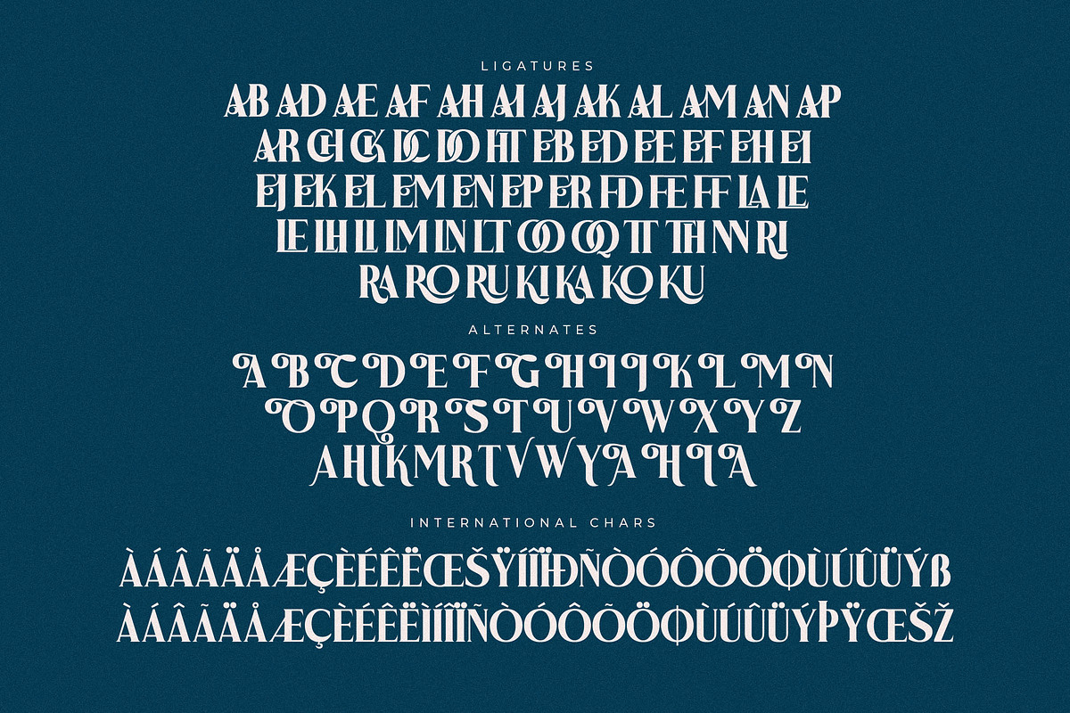 Kraliba Modern Display Serif, a Serif Font by Letterena Studios (Photo 14 of 15)