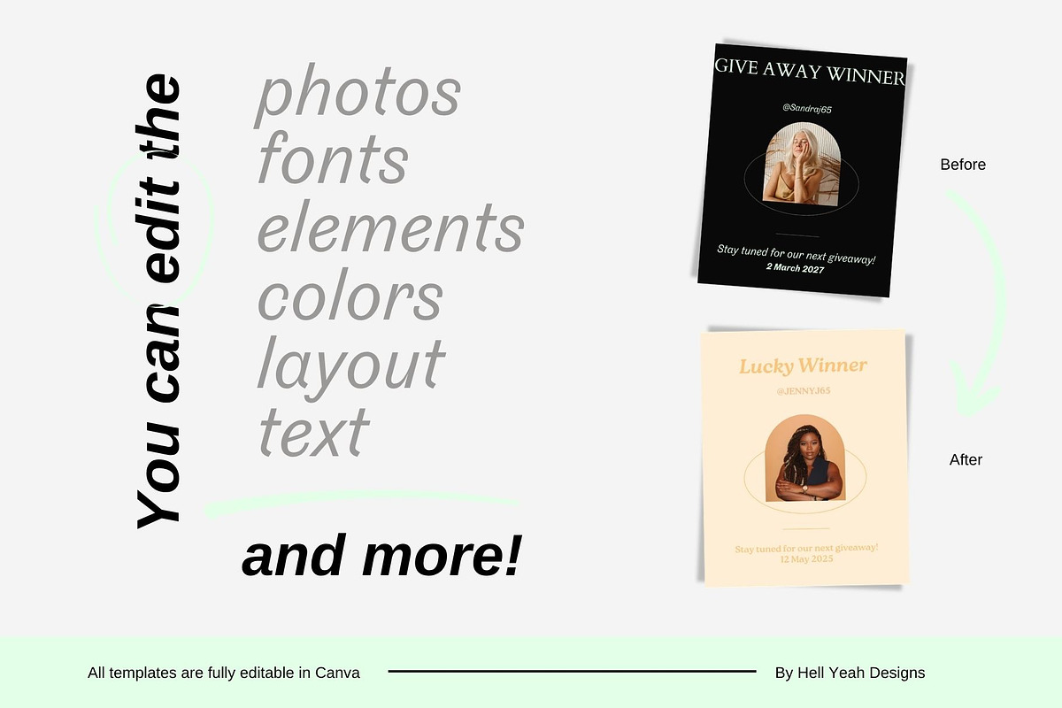 Wellness Lifestyle Brand Starter Kit, a Branding & Logo Template by Hell Yeah Designs (Photo 14 of 20)