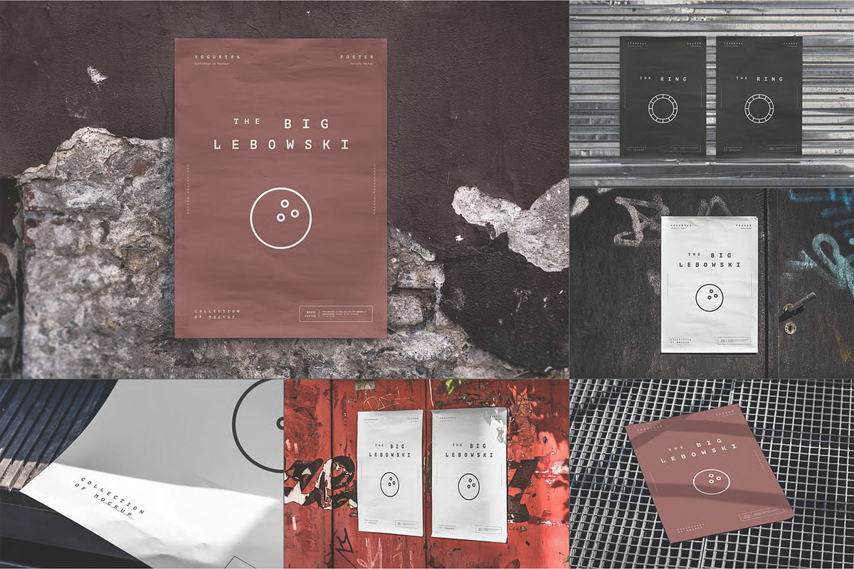 Urban Poster Mockup, an Advertising Mockup by DesignRushMarket (Photo 1 of 13)