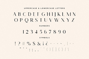 Rosemary - Modern Semi Serif