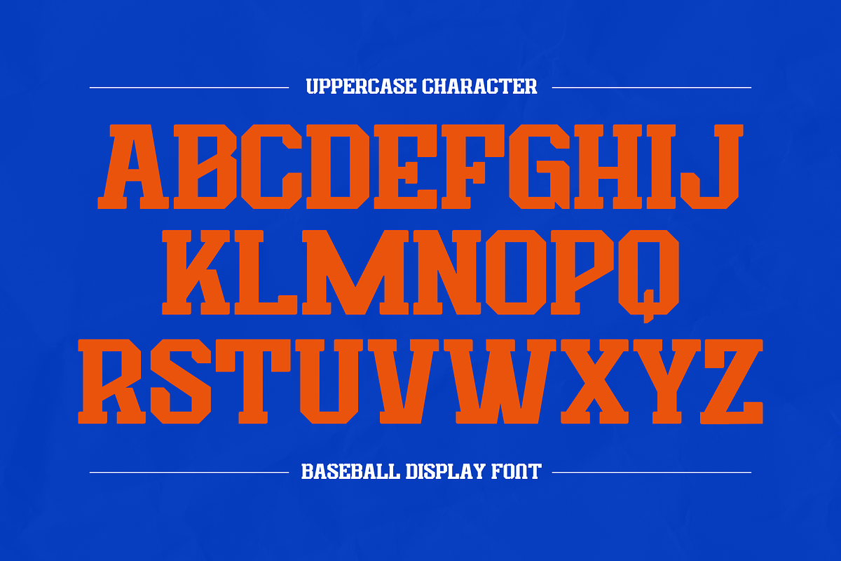 Energy Sport - Baseball Logo Font, a Slab Serif Font by Nirmana Visual (Photo 2 of 9)
